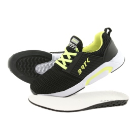 Bartek 55110 Scarpe sportive slip-on nere nero giallo 5