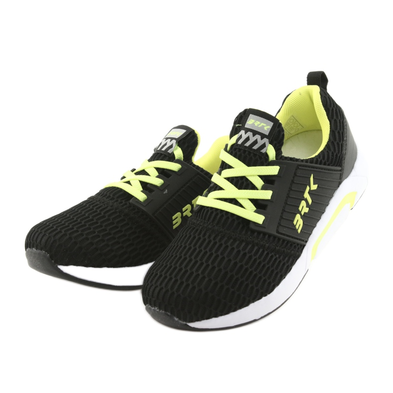 Bartek 55110 Scarpe sportive slip-on nere nero giallo 3