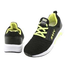 Bartek 58110 Scarpe sportive slip-on nere nero giallo 4