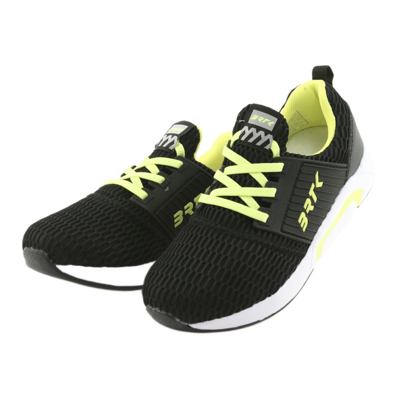 Bartek 58110 Scarpe sportive slip-on nere nero giallo 3