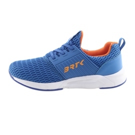 Bartek 55110 Scarpe sportive blu slip-on arancia 2