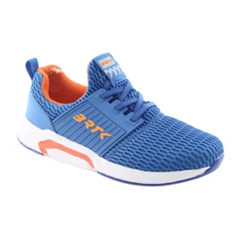 Bartek 55110 Scarpe sportive blu slip-on arancia 1