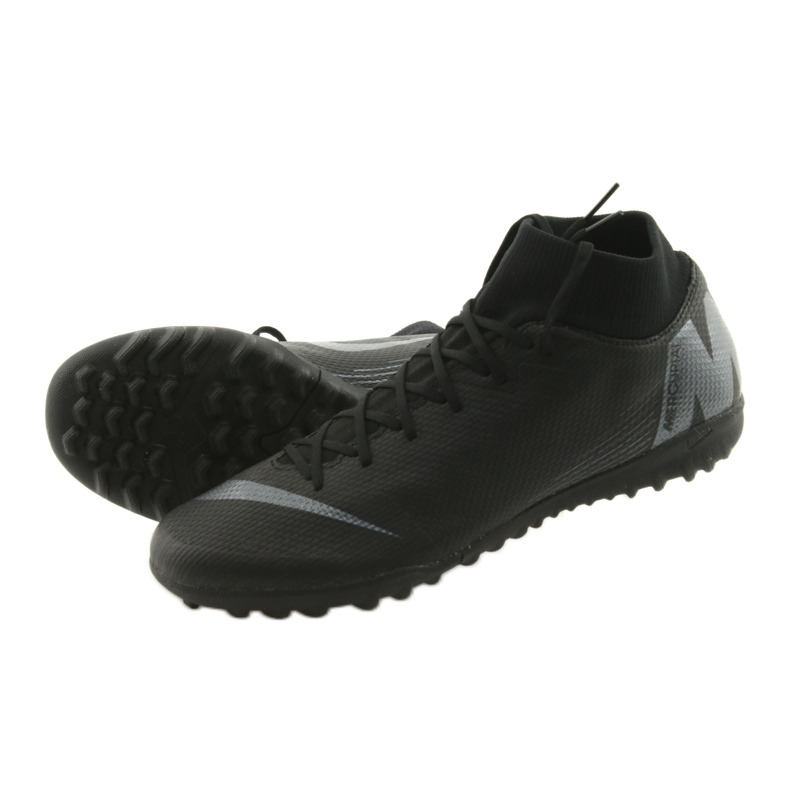 Scarpa da calcio Nike Mercurial SuperflyX 6 Academy TF M AH7370-001 nero nero 5