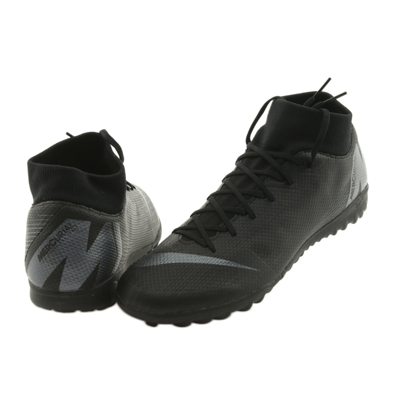 Scarpa da calcio Nike Mercurial SuperflyX 6 Academy TF M AH7370-001 nero nero 4