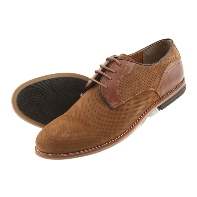 Scarpe da uomo Badura Casual 3687 Brown marrone 5