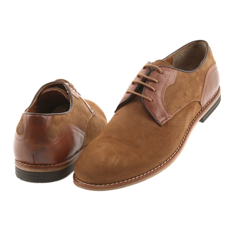Scarpe da uomo Badura Casual 3687 Brown marrone 4