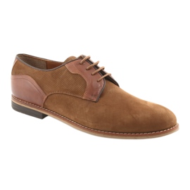 Scarpe da uomo Badura Casual 3687 Brown marrone 1
