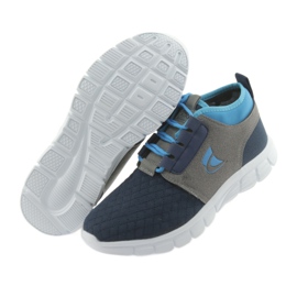 Scarpe per bambini Befado fino a 23 cm 516Y035 blu grigio blu navy 5