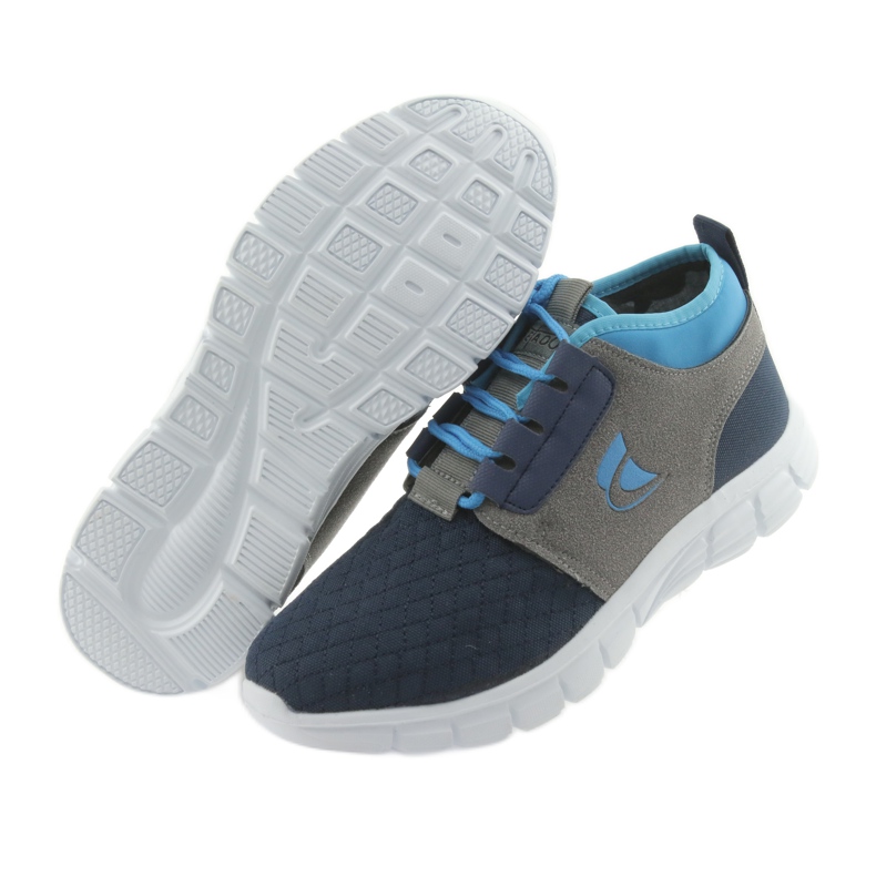 Scarpe per bambini Befado fino a 23 cm 516Y035 blu grigio blu navy 5