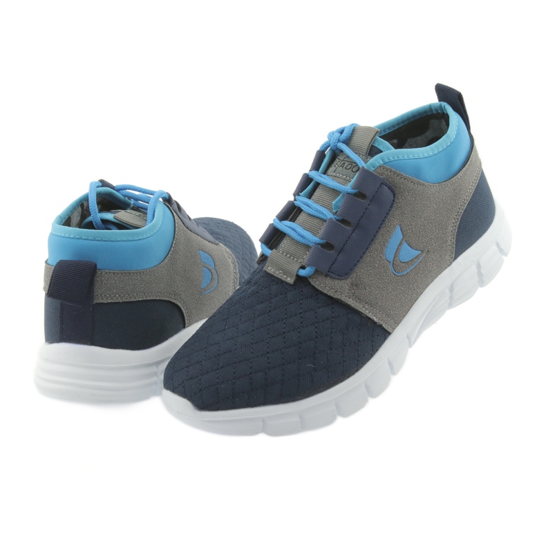 Scarpe per bambini Befado fino a 23 cm 516Y035 blu grigio blu navy 4
