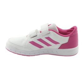 Adidas AltaSport CF K Jr D96828 scarpe bianco rosa 2