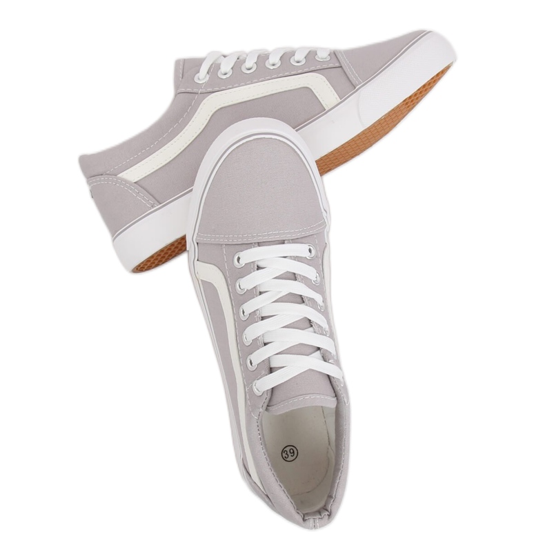 Grigio Sneakers da donna grigie BL117P Grigio 2