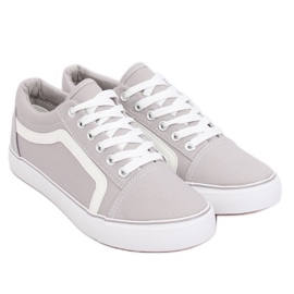 Grigio Sneakers da donna grigie BL117P Grigio 1