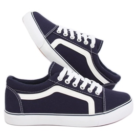 Sneakers da donna blu navy BL117P Navy 1