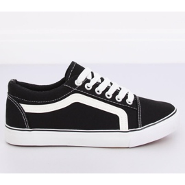 Sneakers nere da donna BL117P Black nero 2