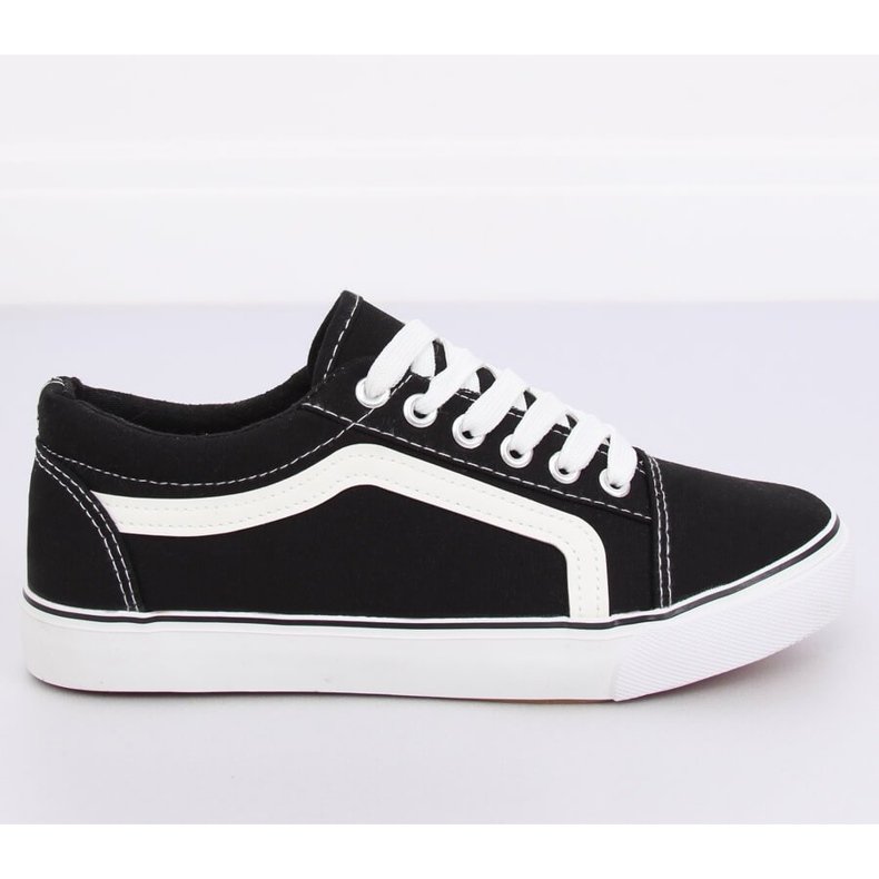 Sneakers nere da donna BL117P Black nero 2