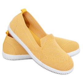 Sneakers slip-on gialle 784 Giallo 1