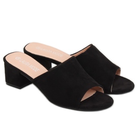 Tacchi alti neri QL-89 Black nero 2