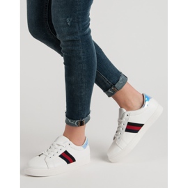 Scarpe sportive casual bianca 1