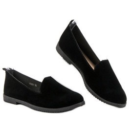 Scarpe Slip-On da donna nero 1