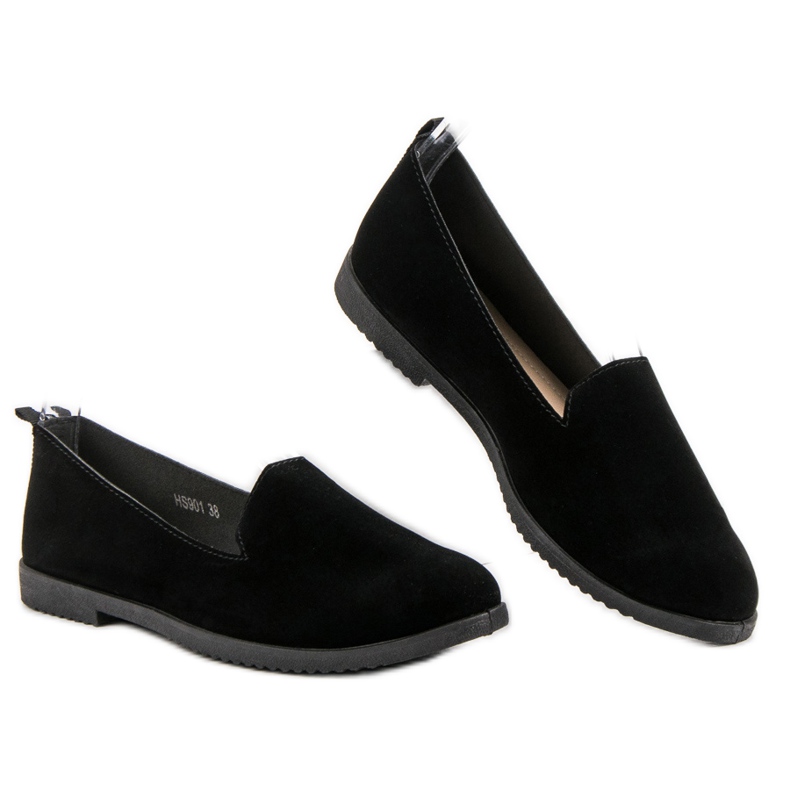 Scarpe Slip-On da donna nero 1