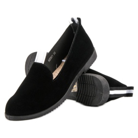 Scarpe Slip-On da donna nero 2