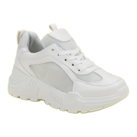 Scarpe sportive da donna bianco 1