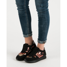 Seastar Scarpe sportive con paillettes nero 1