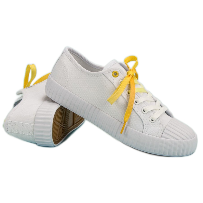 Yes Mile Sneakers bianche alla moda bianca 1