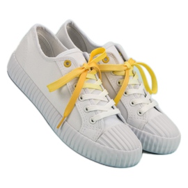 Yes Mile Sneakers bianche alla moda bianca 2