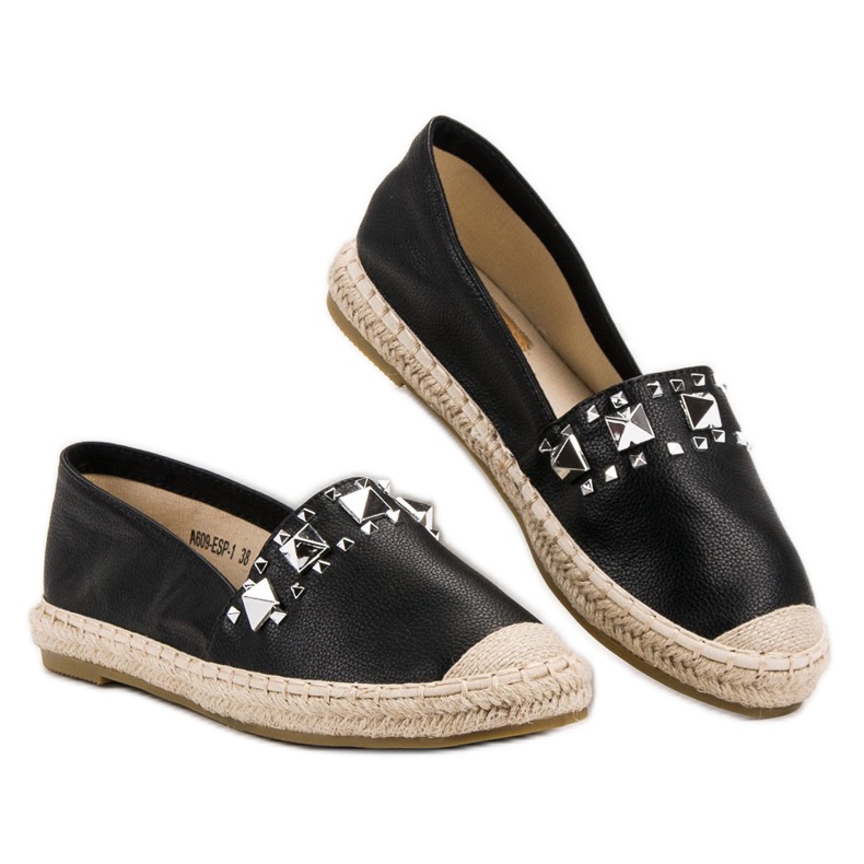 Bestelle Espadrillas Nere Con Borchie nero 1