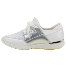 Scarpe sportive slip-on bianco 1