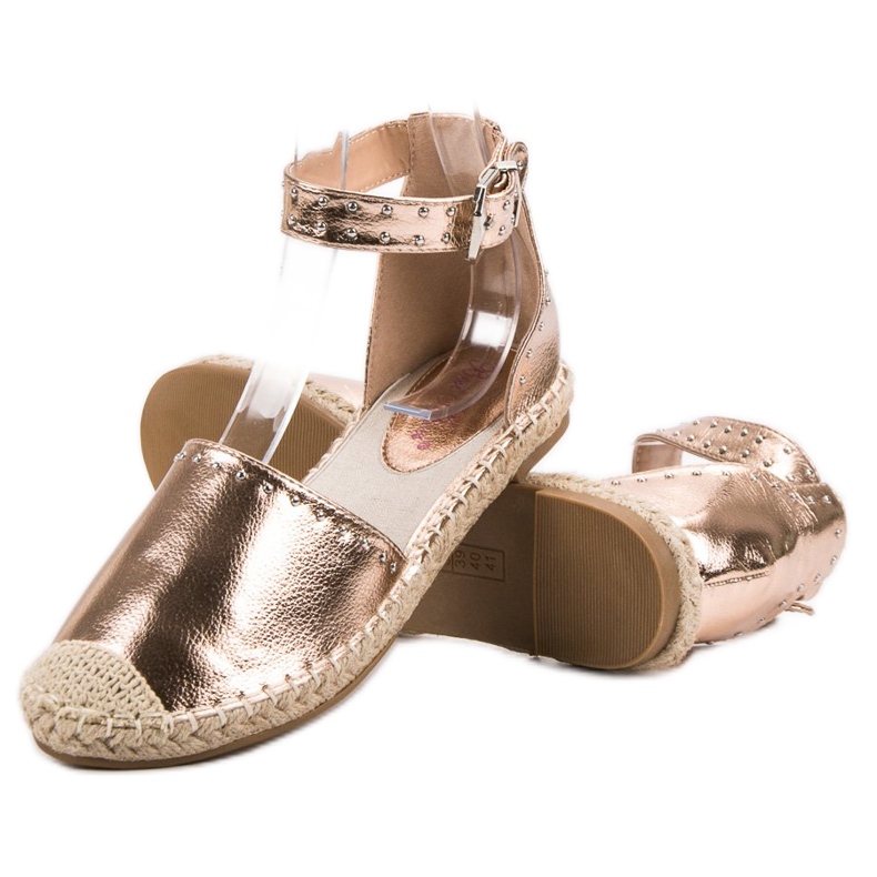 Best Shoes Espadrillas Con Jet giallo 2