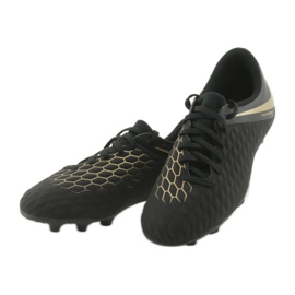 Scarpe da calcio Nike Hypervenom Phantom 3Club FG Jr AJ4146-090 nero 3