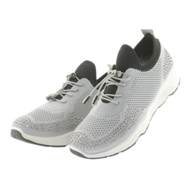 DK Women's Sports FS19 con zirconi grigi nero 3
