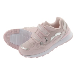 Sport Velcro American Club ES18 rosa cipria grigio 5