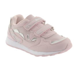 Sport Velcro American Club ES18 rosa cipria grigio 1