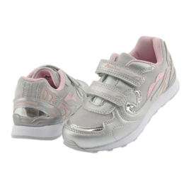 Sport Velcro American Club ES18 sebrne grigio 4