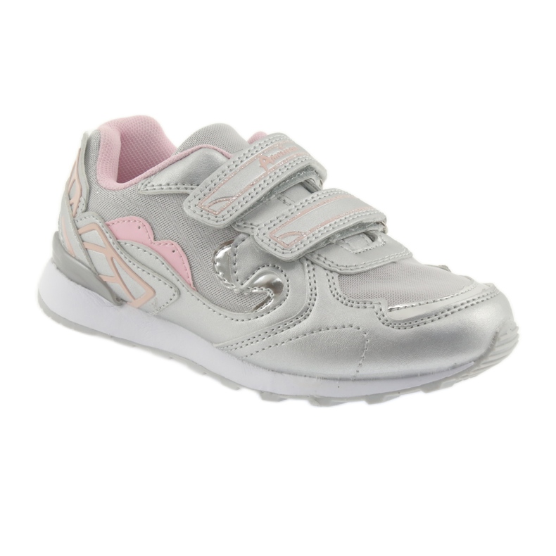 Sport Velcro American Club ES18 sebrne grigio 1