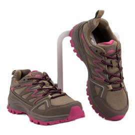 Scarpe da trekking da donna marrone 1