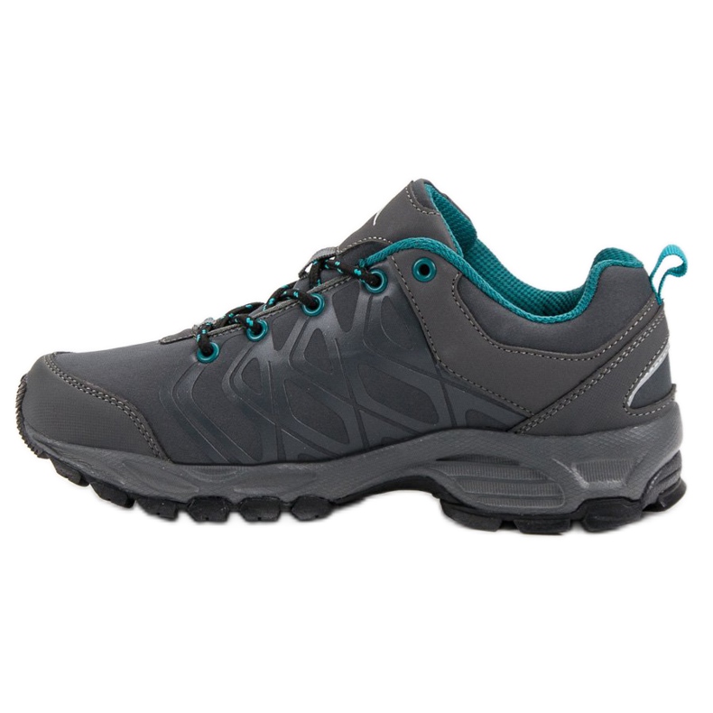 Scarpe da trekking in grafite grigio 1