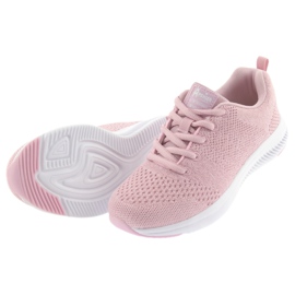 Sportiva da bambina American Club HA07 rosa 5