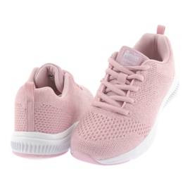 Sportiva da bambina American Club HA07 rosa 4