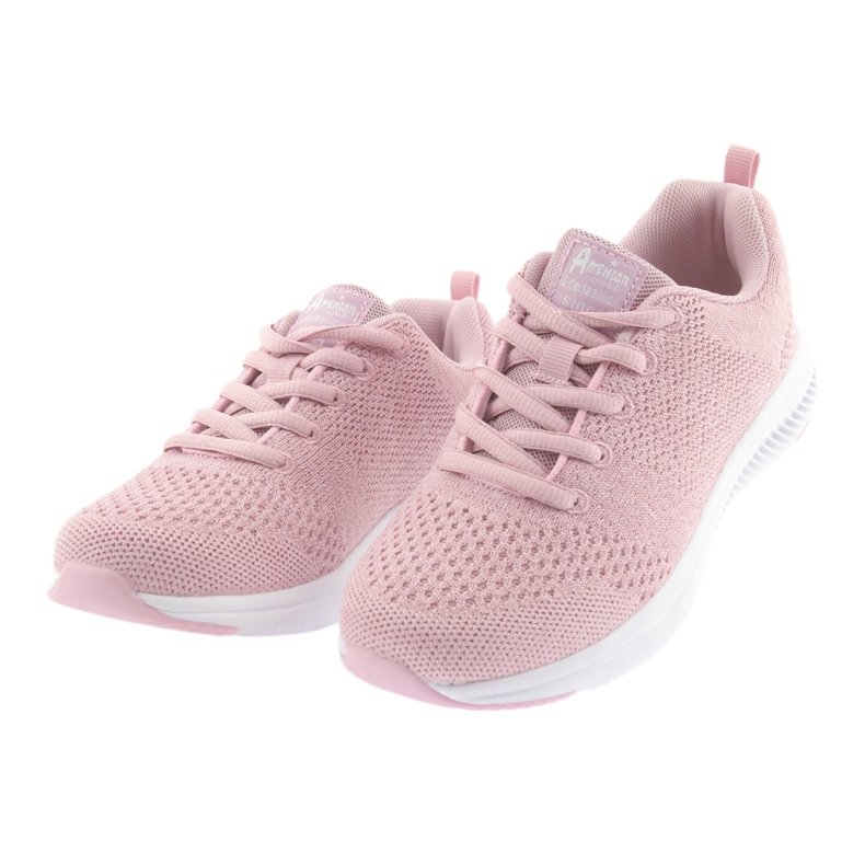Sportiva da bambina American Club HA07 rosa 3