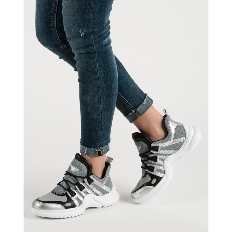 Scarpe sportive grigie grigio 2