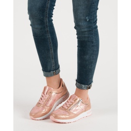 Scarpe sportive rosa 1