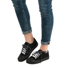 Yes Mile Scarpe da ginnastica nere alla moda nero 2