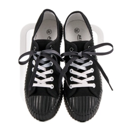 Yes Mile Scarpe da ginnastica nere alla moda nero 1