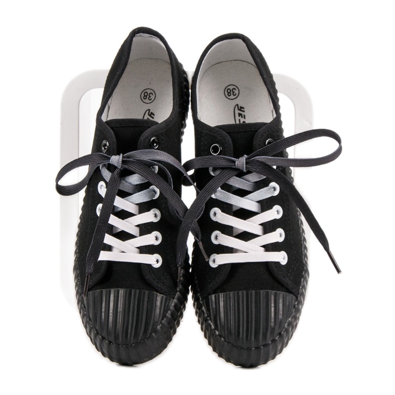 Yes Mile Scarpe da ginnastica nere alla moda nero 1