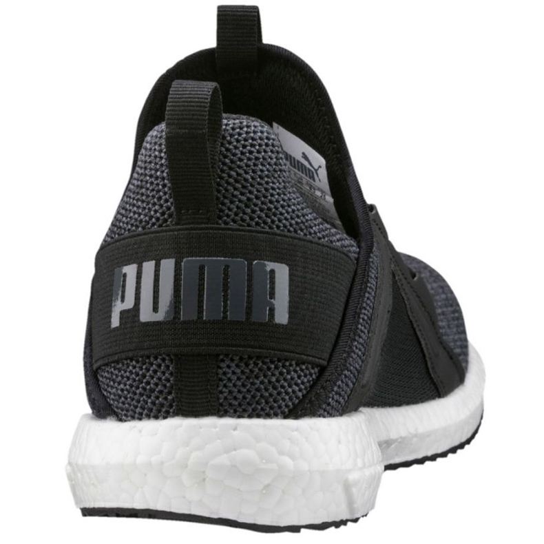 Scarpe da corsa Puma Mega Nrgy Knit Wn s Black-Asphalt W 190373 01 nero 2